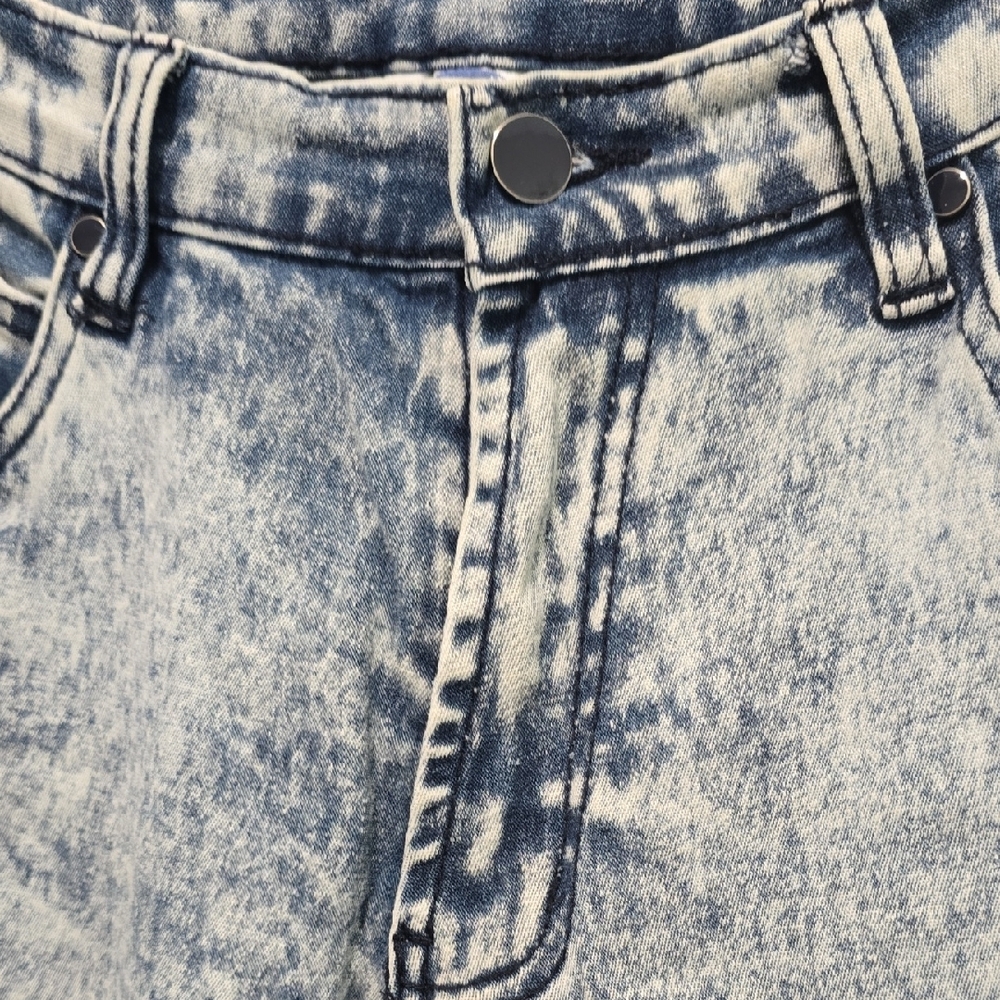 DG2 by Diane Gilman Acid Wash‎ Straight Leg Jeans. Retro 80s Feel Size 12 - Picture 6 of 11